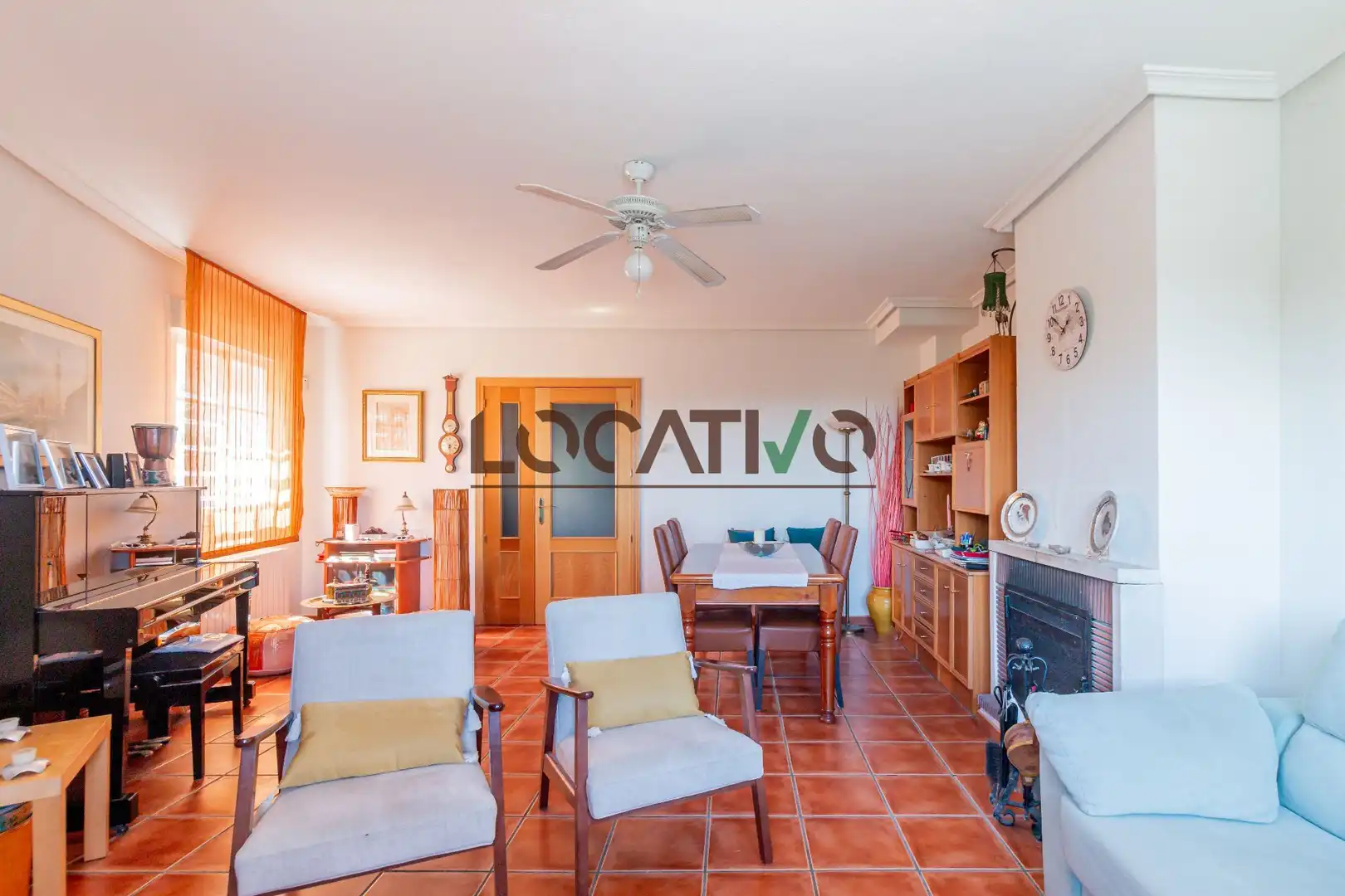 Living room of Houses for sale in San Lorenzo de El Escorial  with Heating, Private garden and Terrace