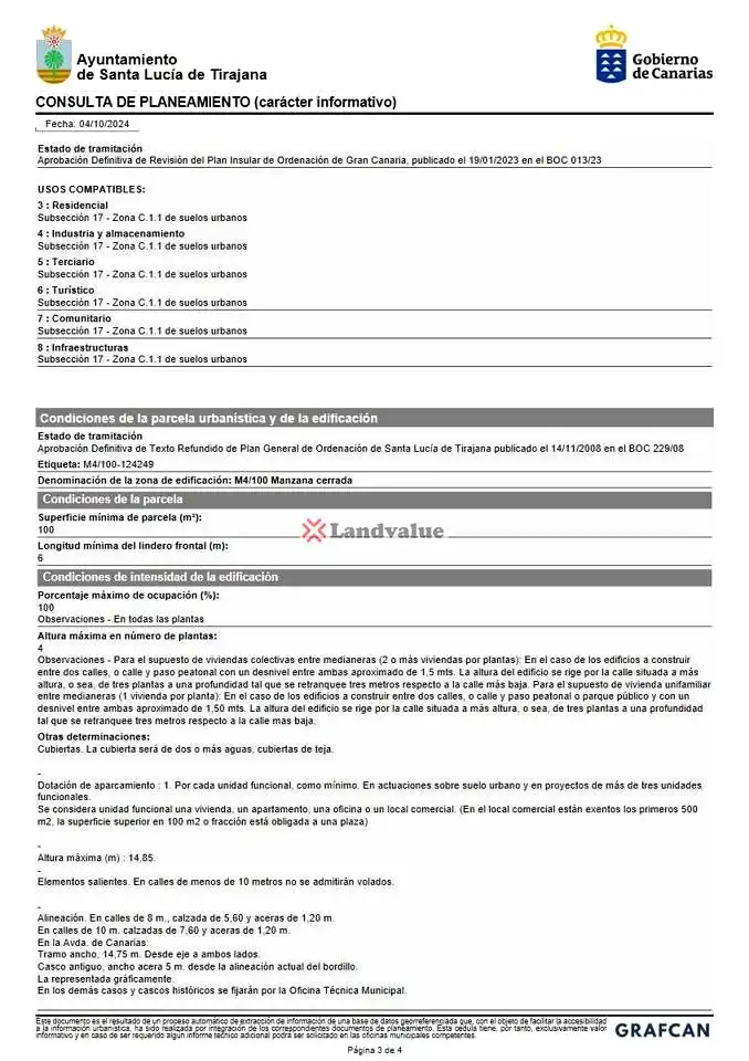 Residencial en venta en Santa Lucía de Tirajana