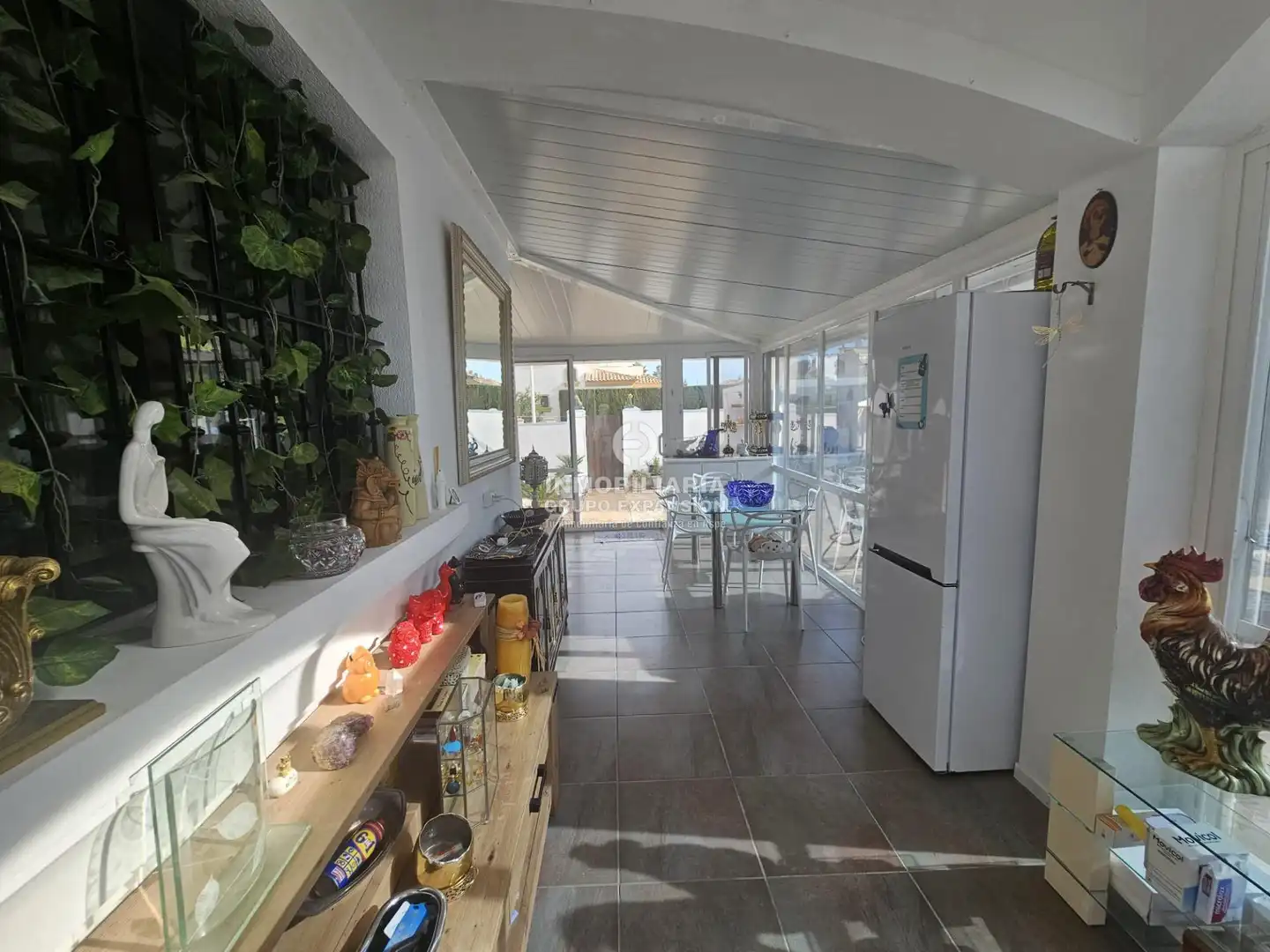 Cocina de Casa o chalet en venta en Hondón de las Nieves / El Fondó de les Neus con Aire acondicionado, Calefacción y Jardín privado