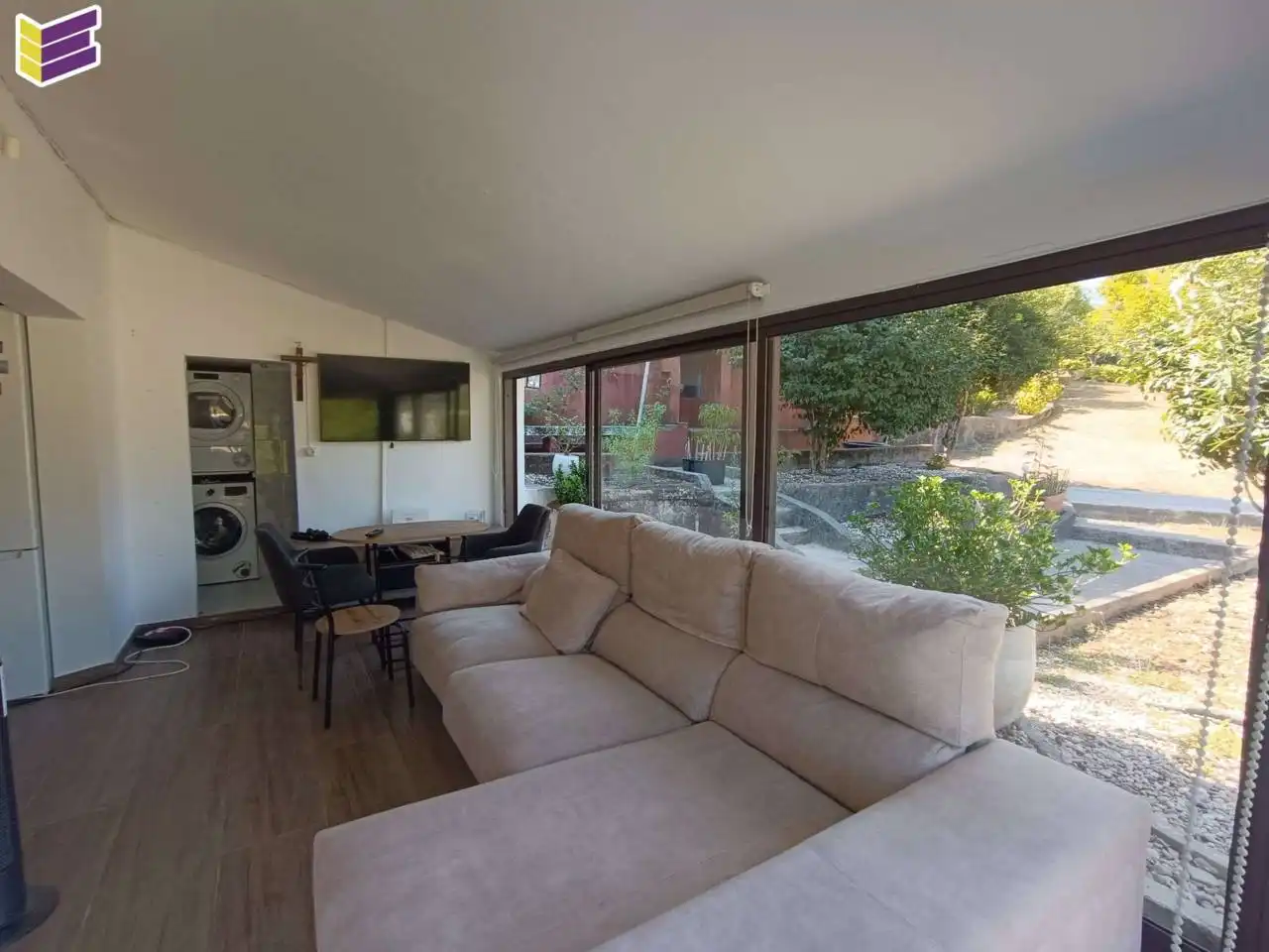 Sala de estar de Casa o chalet en venta en Mondariz con Calefacción, Jardín privado y Terraza