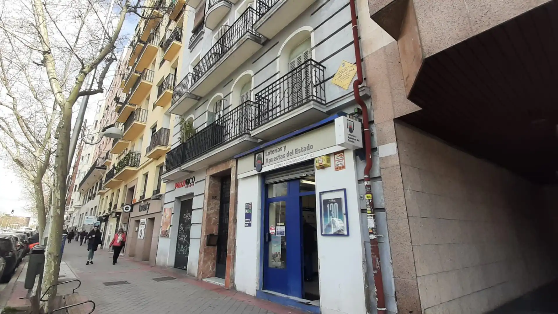 Vista exterior de Piso en venta en  Madrid Capital con Aire acondicionado y Amueblado