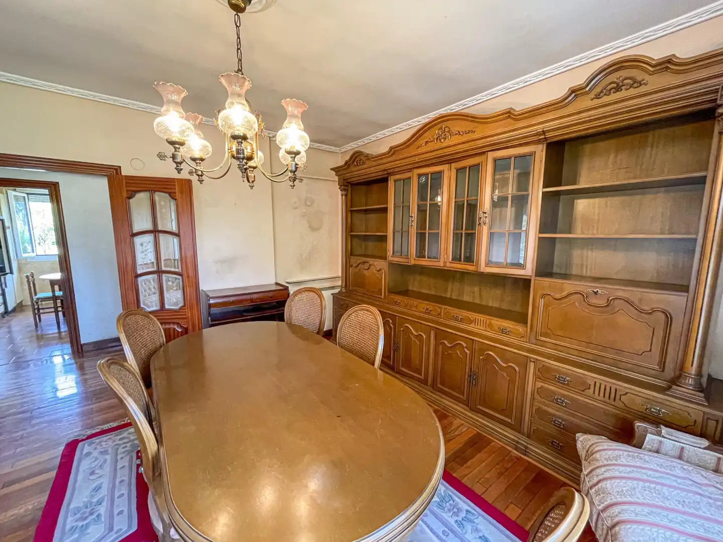 Dining room of Houses for sale in Abanto y Ciérvana-Abanto Zierbena  with Heating, Private garden and Storage room