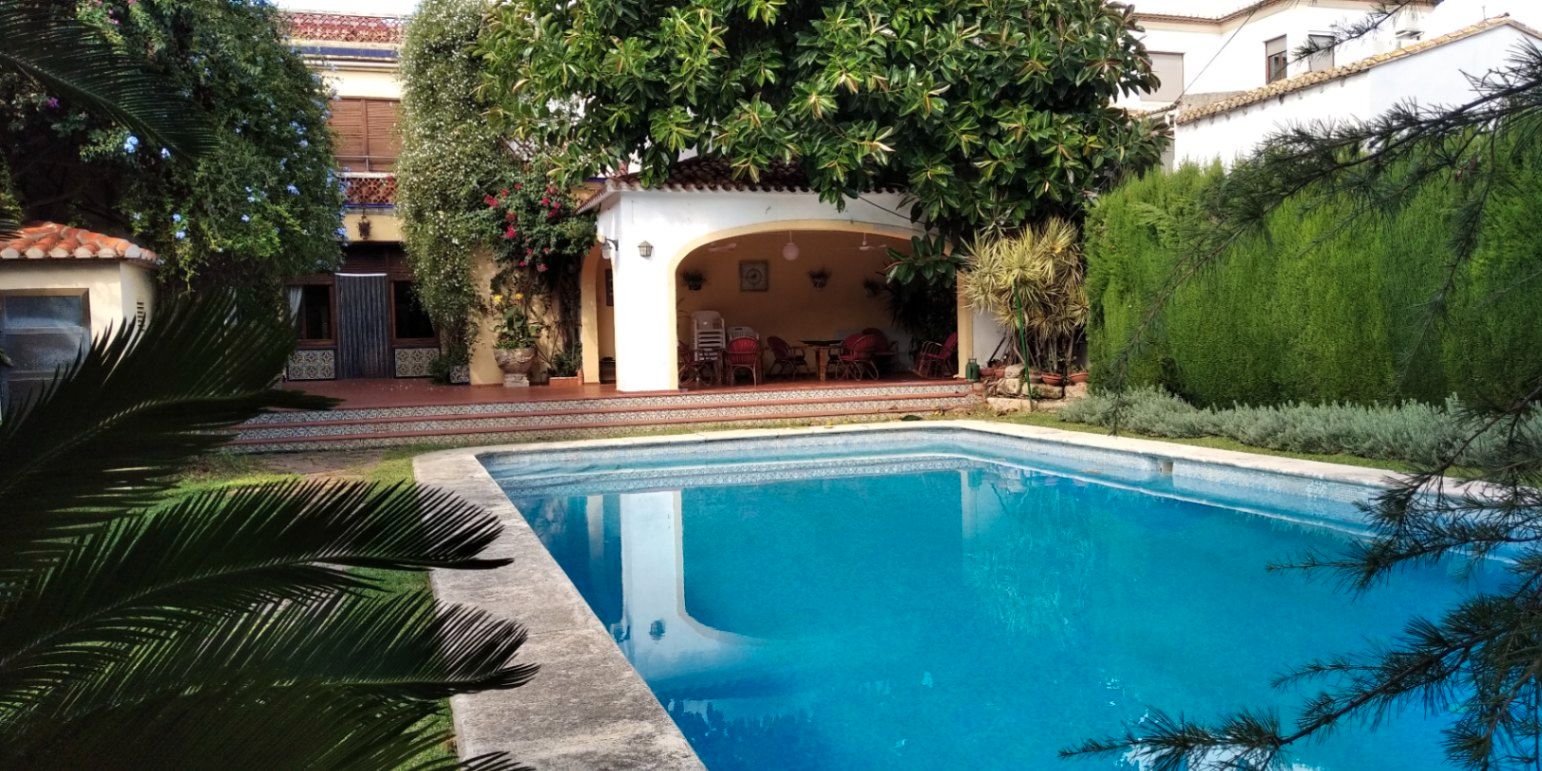 Piscina de Finca rústica en venda en Pedreguer amb Aire condicionat, Calefacció i Terrassa