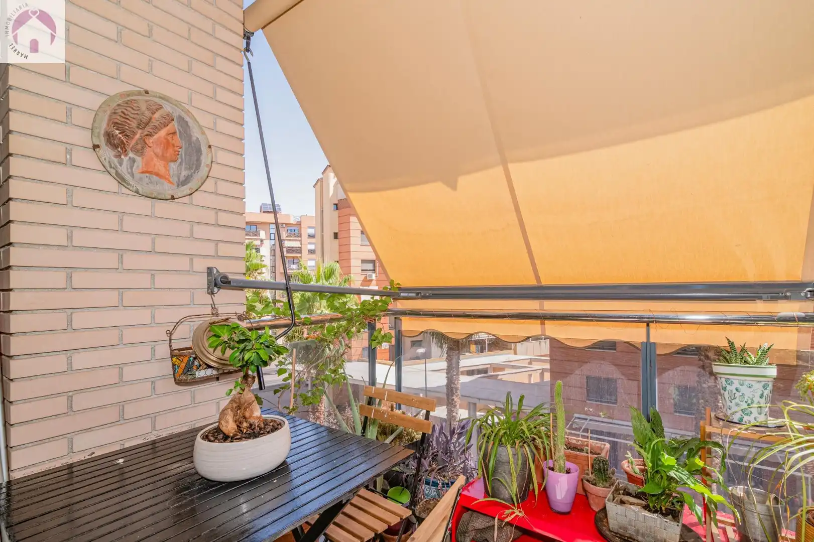 Balcony of Flat for sale in Granada  with Air Conditioner, Heating and Terrace