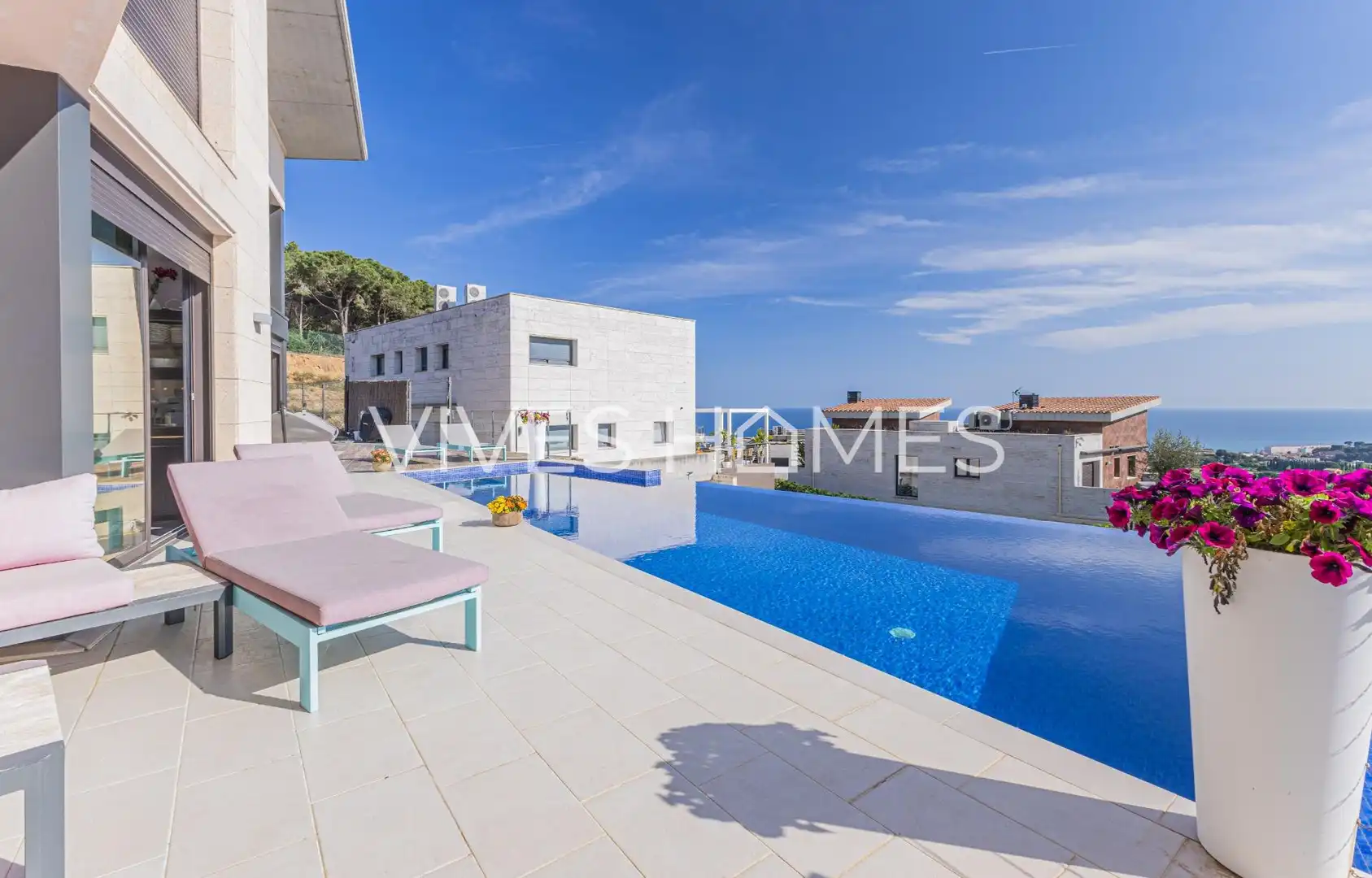 Terraza de Casa o chalet en venta en Sant Vicenç de Montalt con Aire acondicionado, Calefacción y Jardín privado