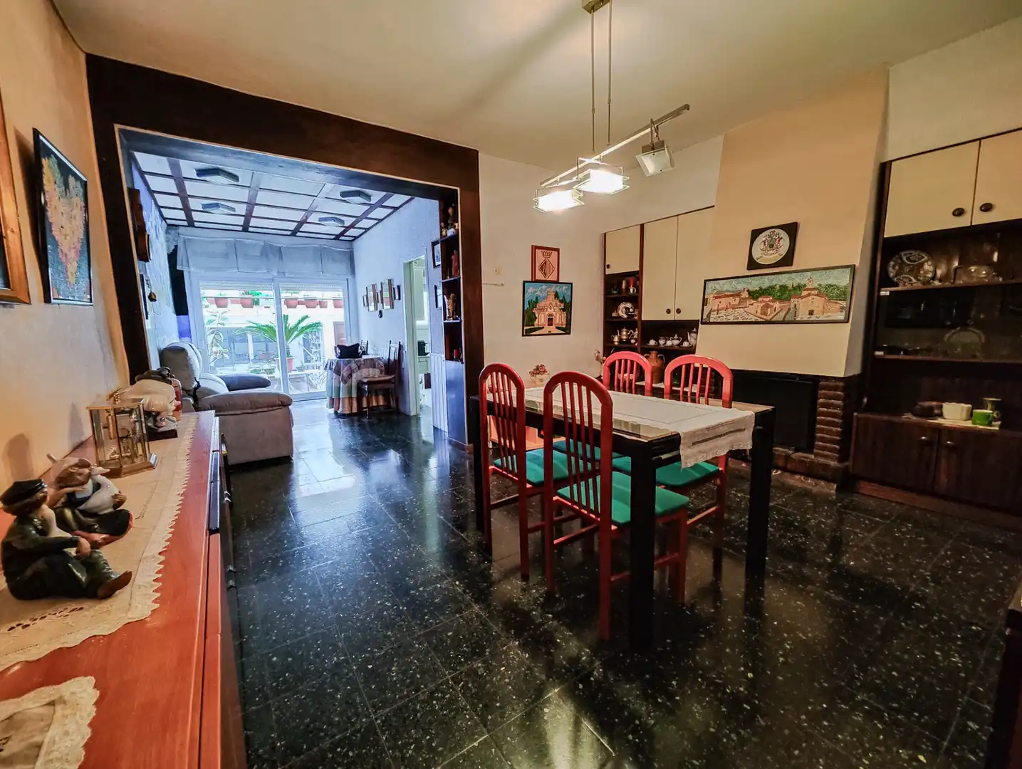 Esszimmer von Haus oder Chalet zum Verkauf in Terrassa mit Heizung und Terrasse