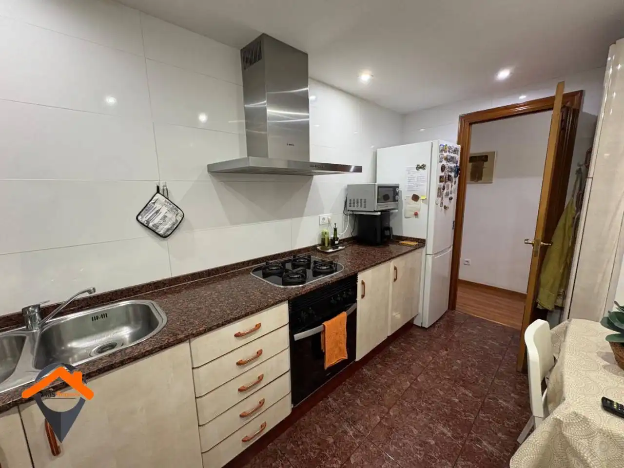 Kitchen of Flat for sale in Polinyà  with Air Conditioner, Heating and Parquet flooring