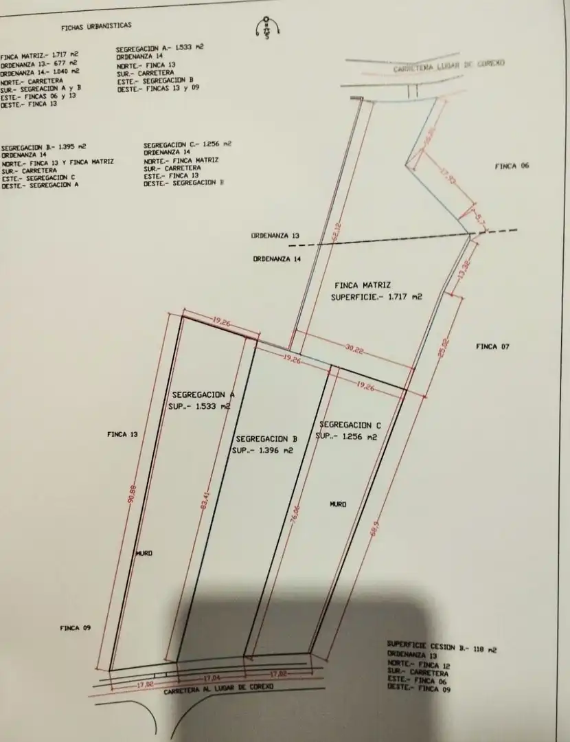Rural land for sale in Parroquias de Santiago