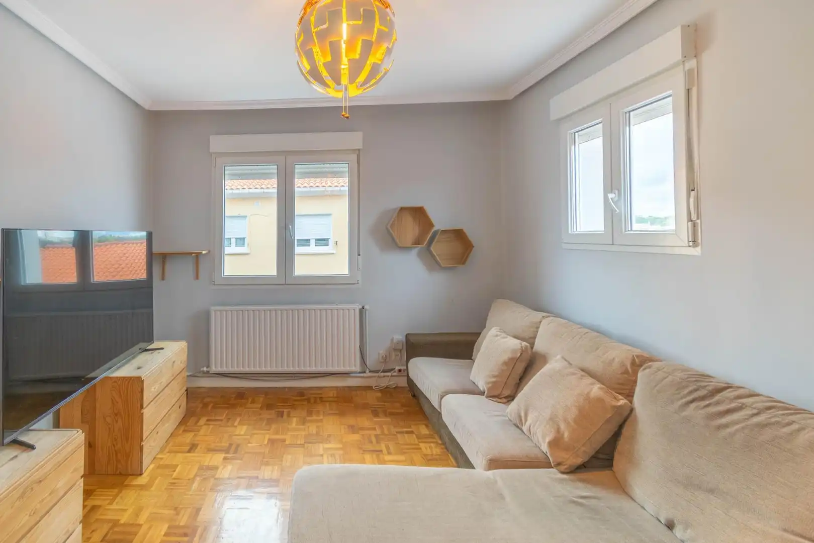 Sala de estar de Piso en venta en Chantrea
