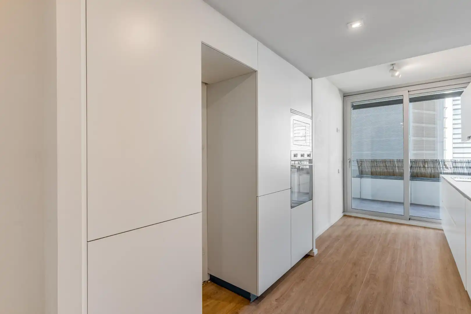 Kitchen of Flat for rent in Barcelona  with Air Conditioner, Heating and Parquet flooring