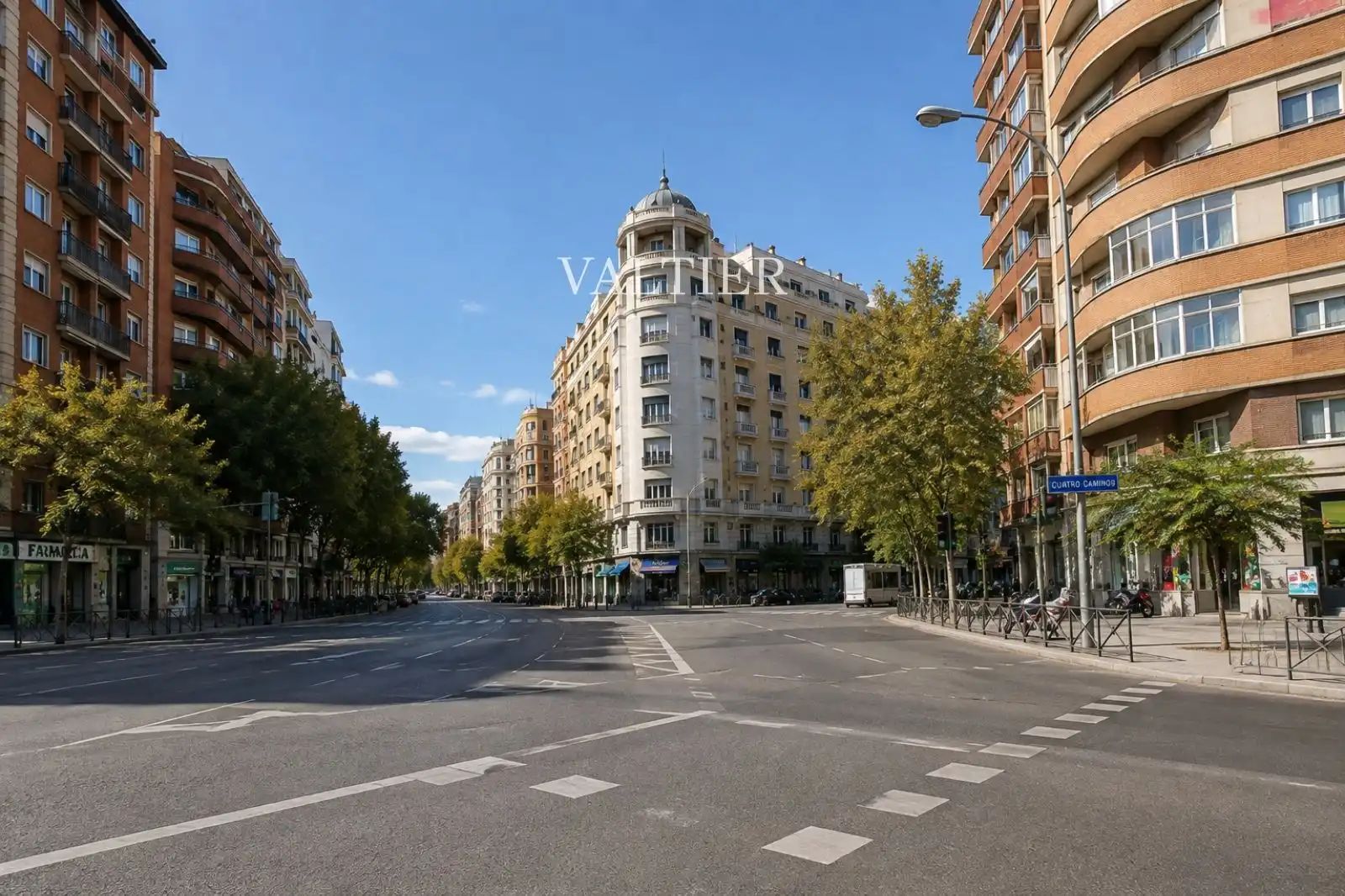 Vista exterior de Piso de alquiler en Madrid con Aire acondicionado