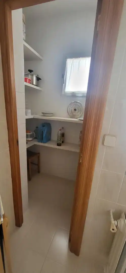Kitchen of Flat for rent in Albacete  with Heating, Furnished and Balcony