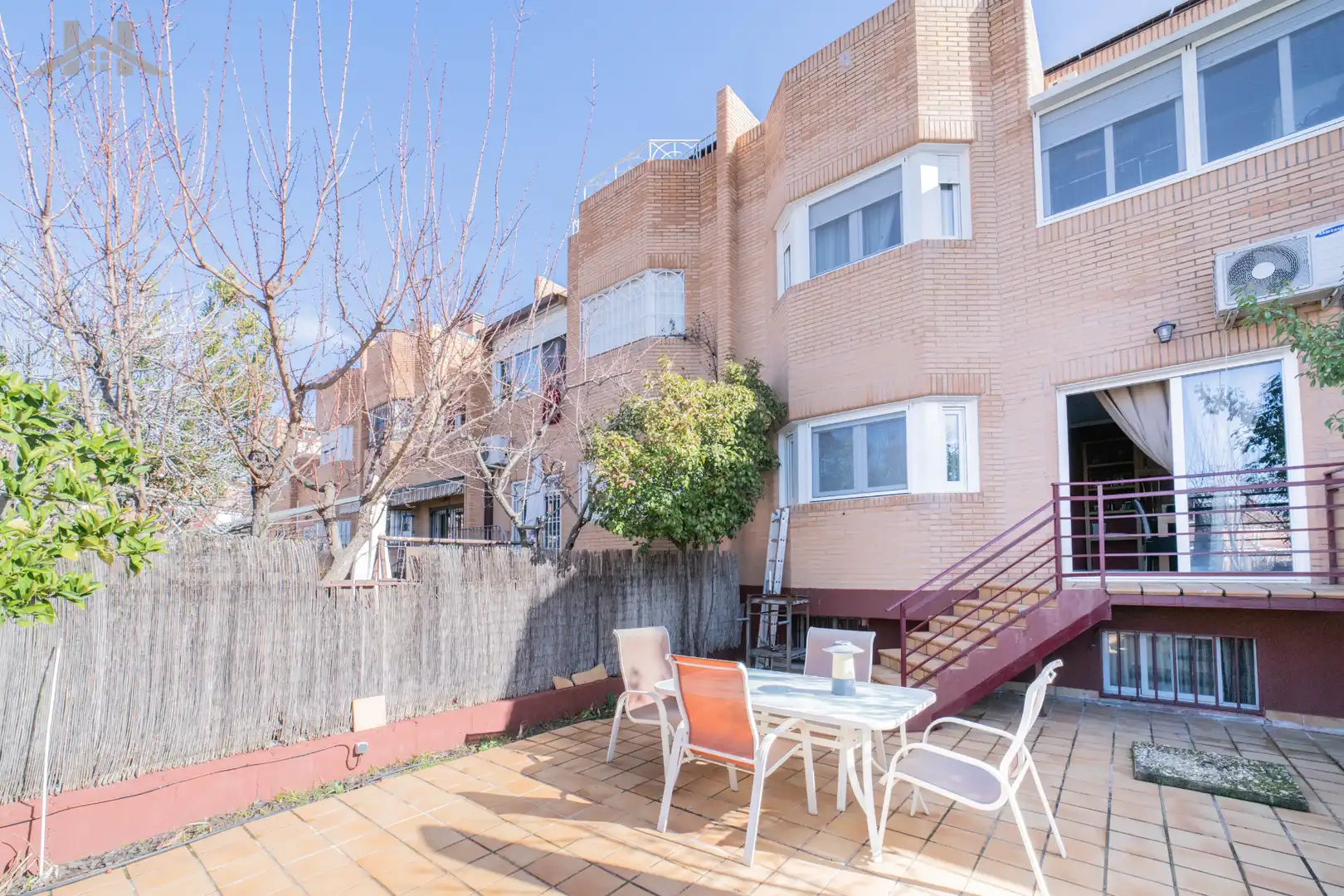 Garden of Detached homes for sale in Móstoles  with Air Conditioner, Heating and Private garden