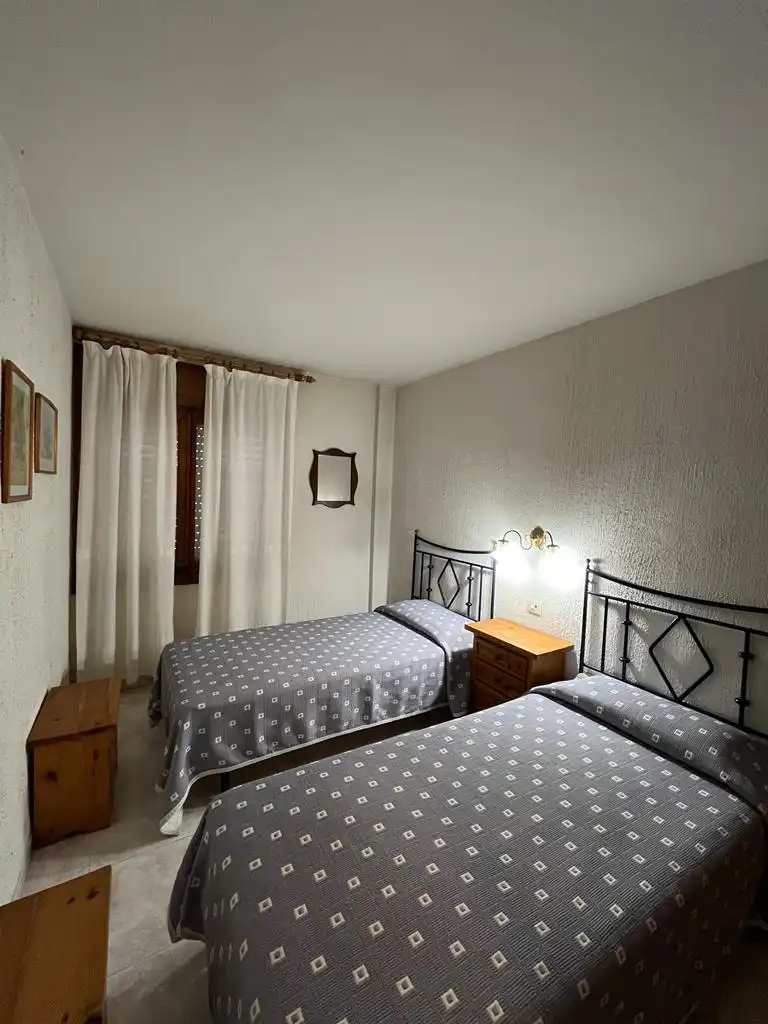 Schlafzimmer von Wohnung zur Miete in Palamós mit Terrasse, Möbliert und Ofen