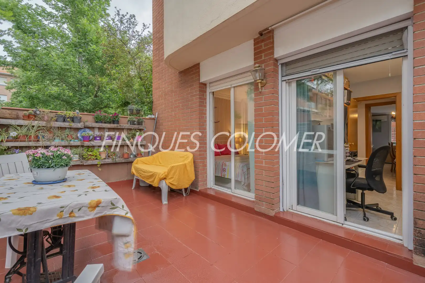 Terraza de Dúplex en venta en Rubí con Aire acondicionado, Calefacción y Jardín privado