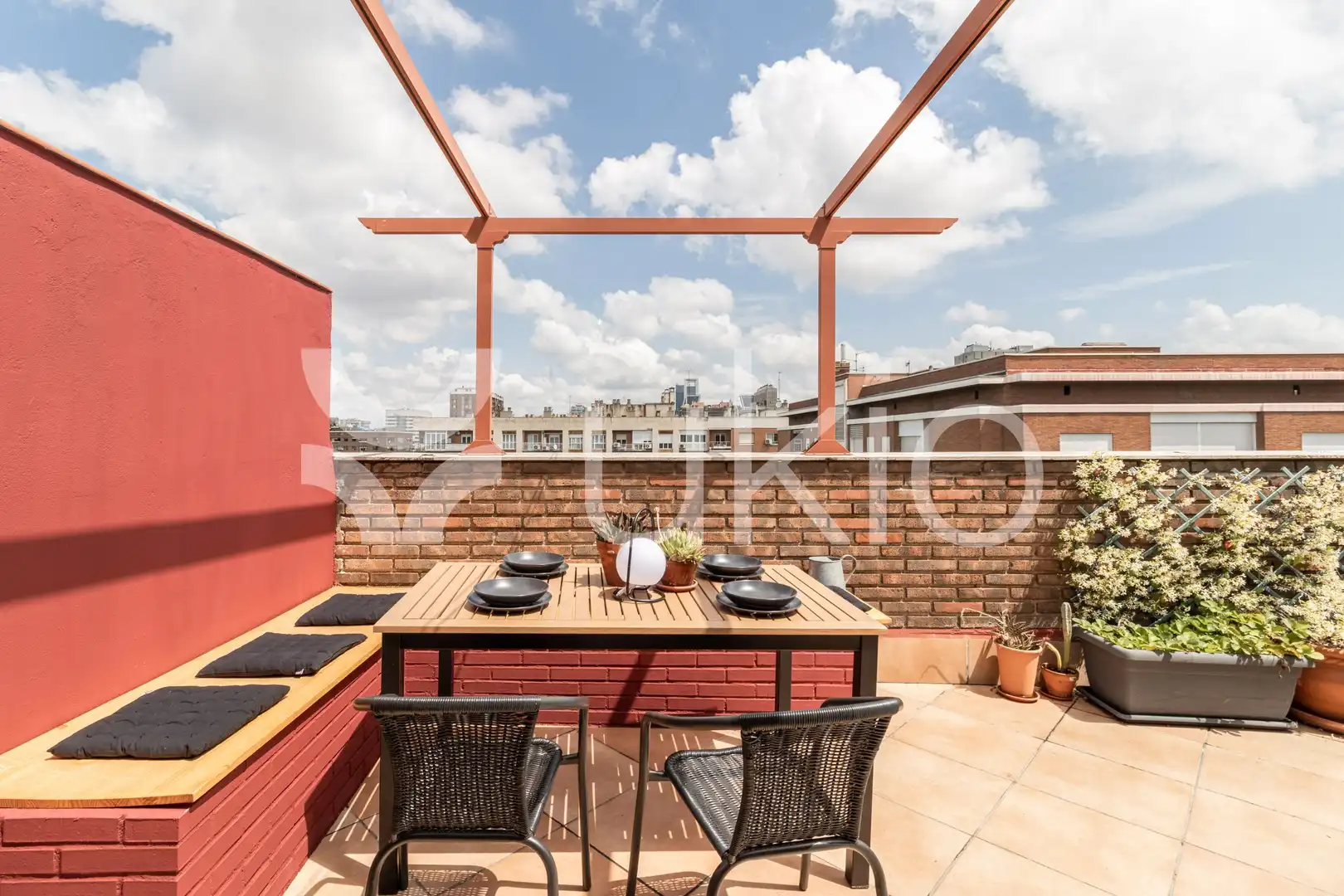 Terrassa de Apartament de lloguer en Madrid amb Aire condicionat, Calefacció i Terrassa