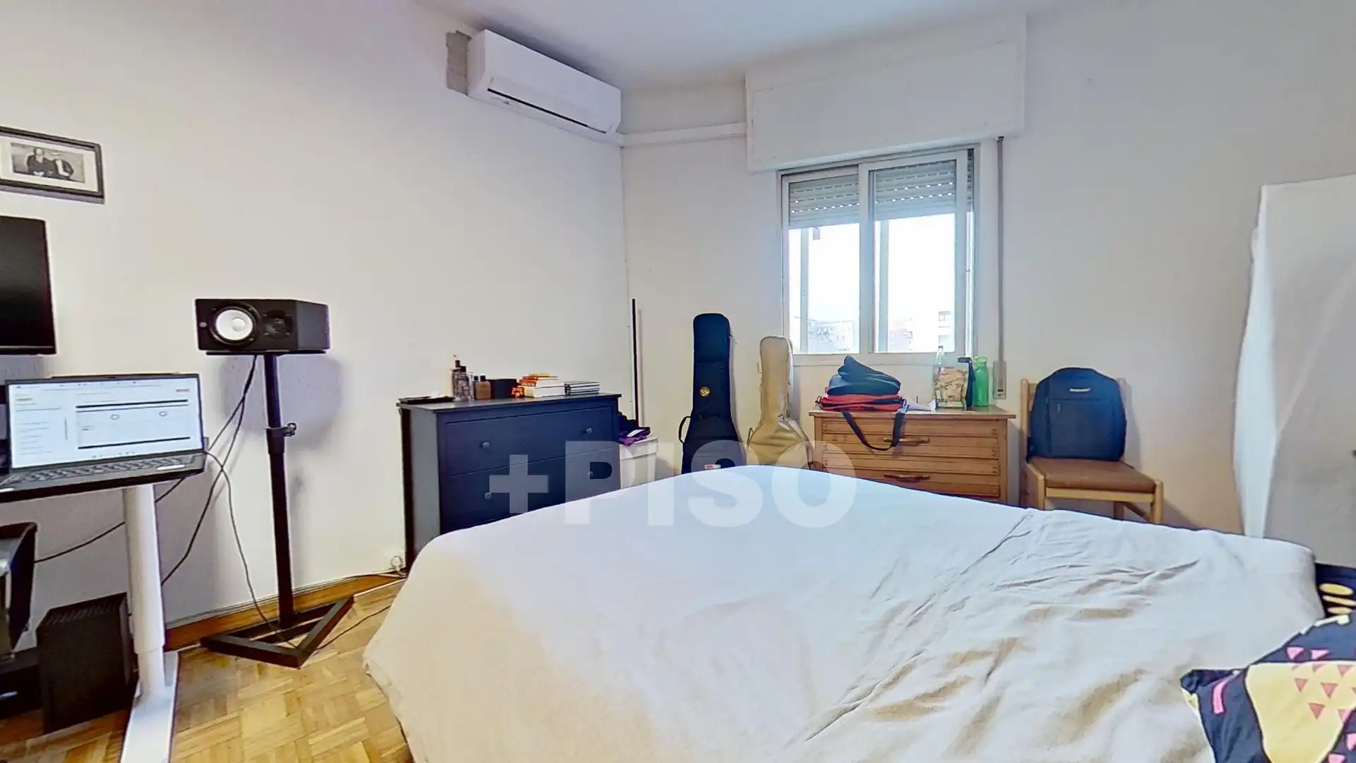 Bedroom of Flat for sale in Madrid  with Air Conditioner, Heating and Parquet flooring