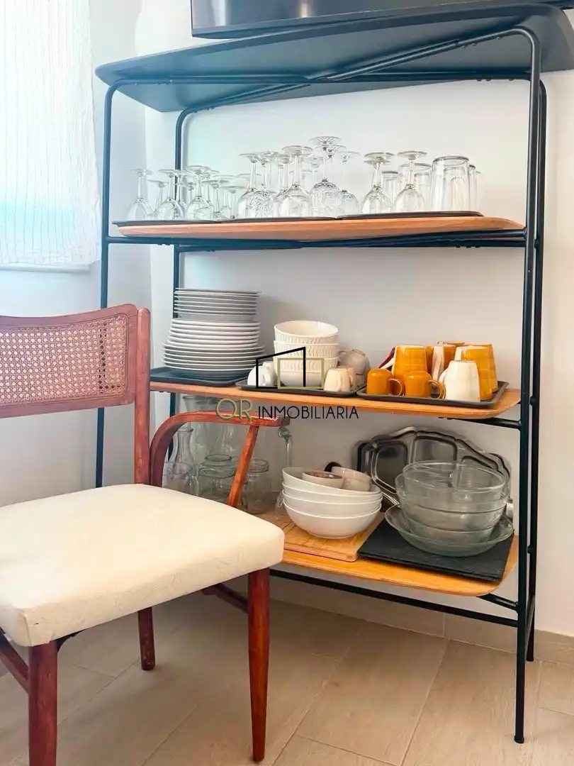 Cocina de Piso en venta en Vilanova i la Geltrú con Calefacción, Parquet y Terraza
