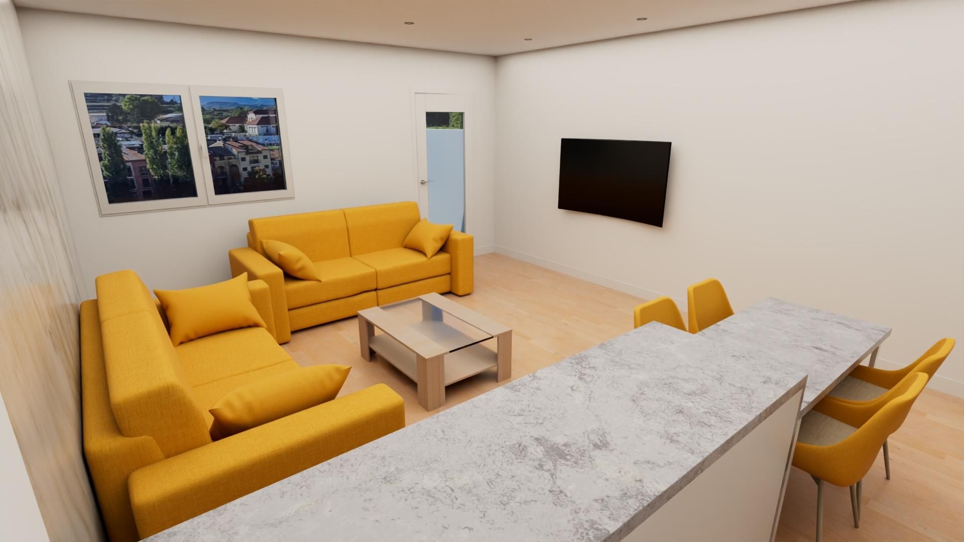 Living room of Flat for sale in Roda de Ter  with Heating