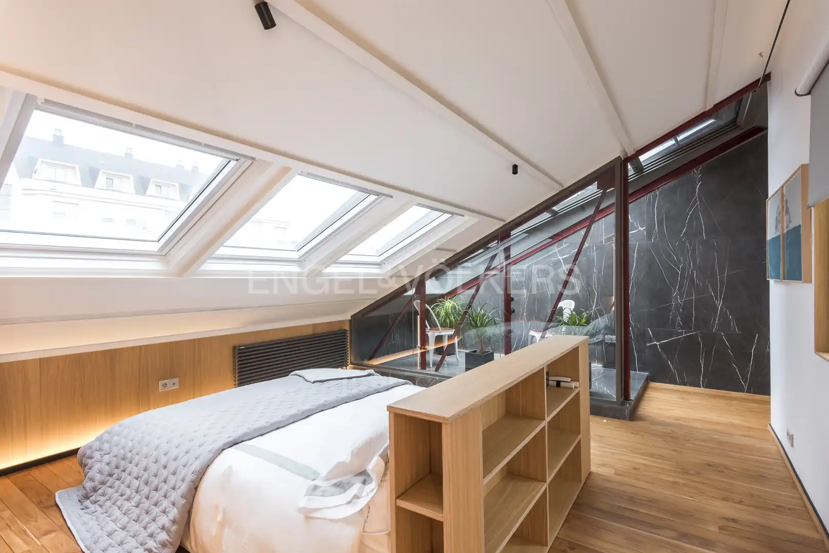 Bedroom of Flat for rent in Barrio de Salamanca