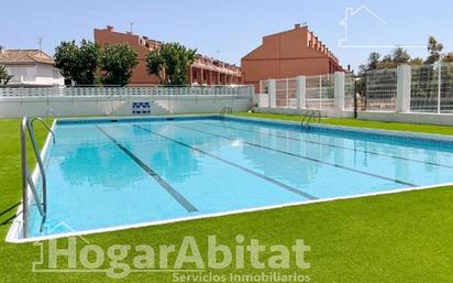 Swimming pool of House or chalet for sale in Sueca  with Air Conditioner, Private garden and Terrace