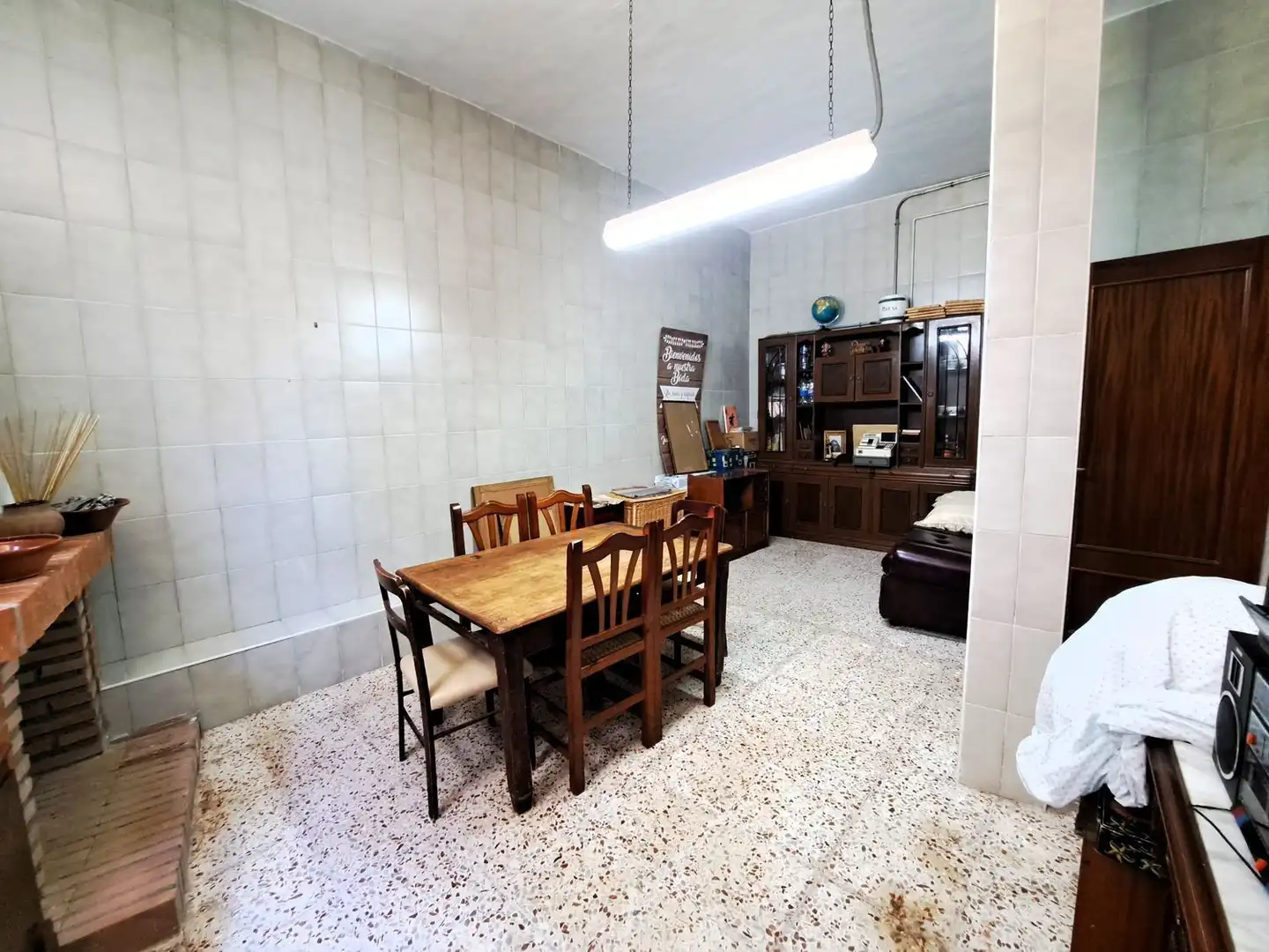 Dining room of Houses for sale in San Esteban de la Sierra  with Terrace and Storage room