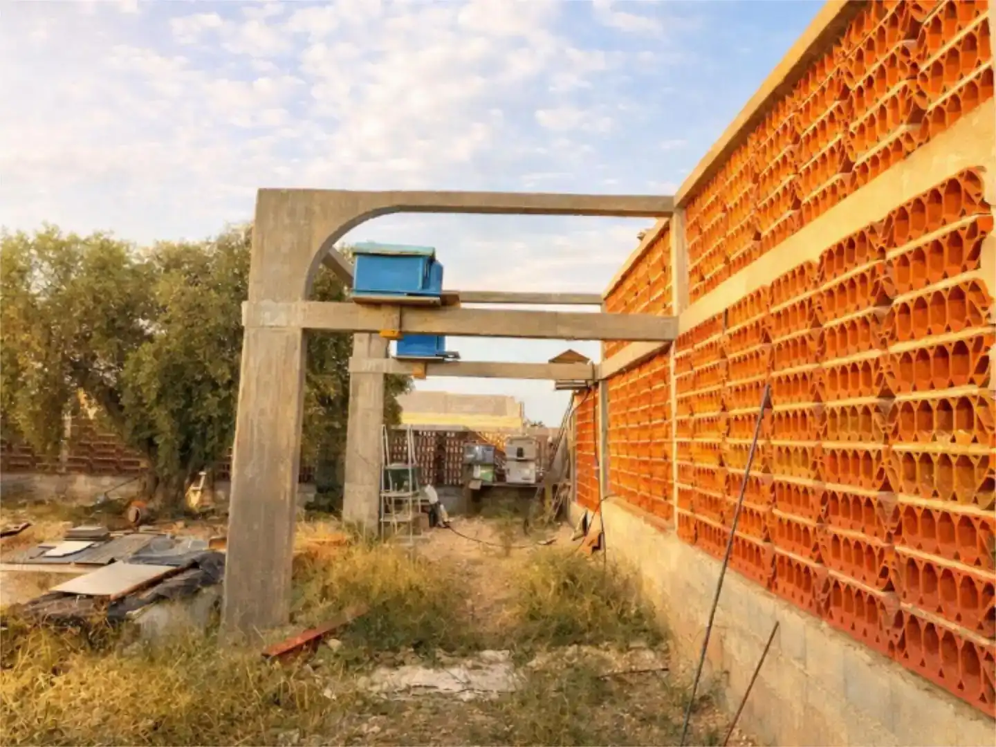 Vista exterior de Finca rústica en venda en Orihuela amb Jardí privat i Traster