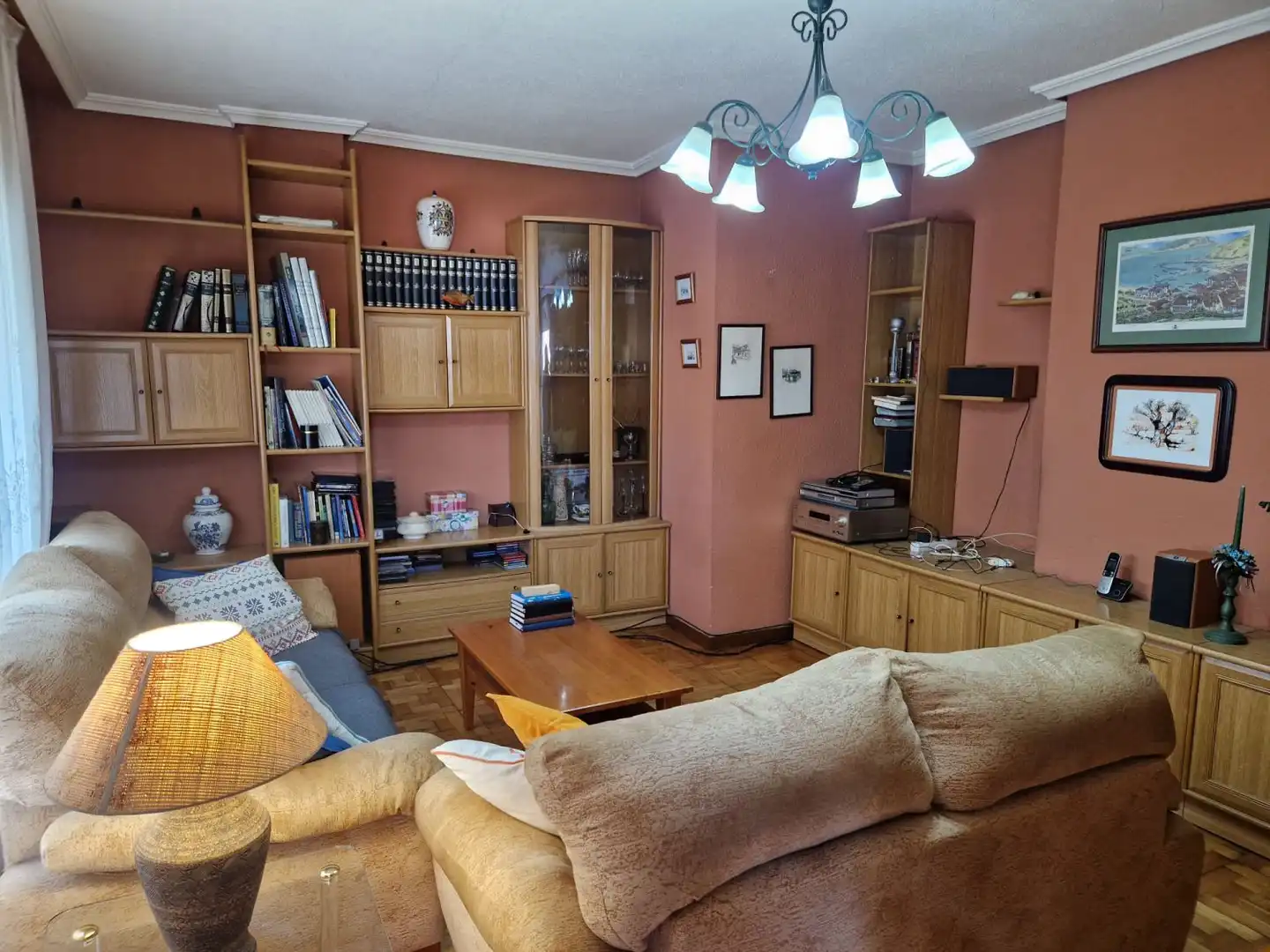 Sala d'estar de Pis en venda en Torrelavega  amb Calefacció i Terrassa