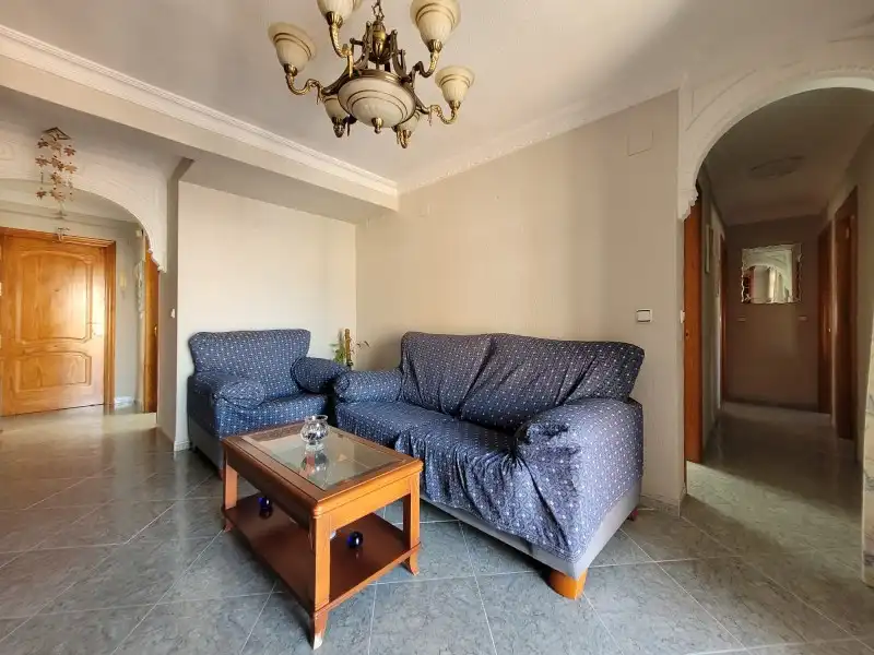 Sala de estar de Piso en venta en Málaga con Terraza, Horno y Lavadora
