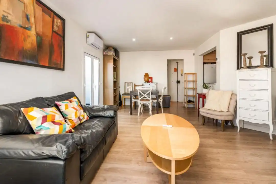 Vista exterior de Ático en venta en Barcelona con Aire acondicionado, Parquet y Terraza