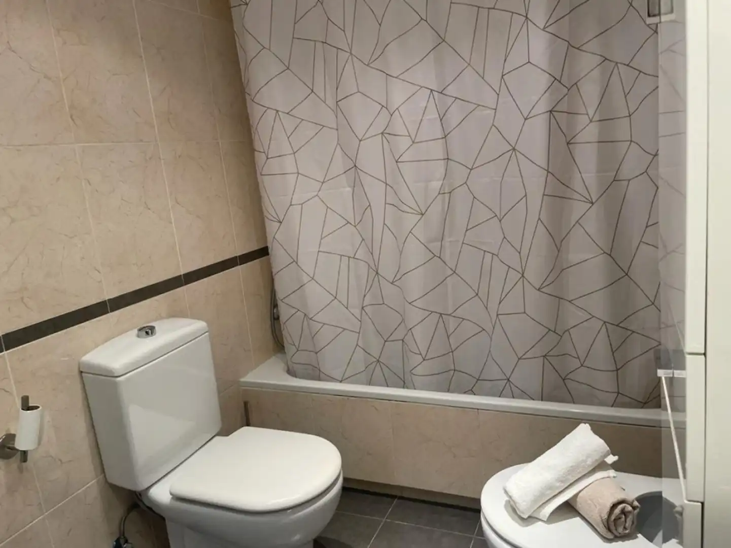 Bathroom of Flat for rent in El Puig de Santa Maria  with Air Conditioner, Heating and Private garden