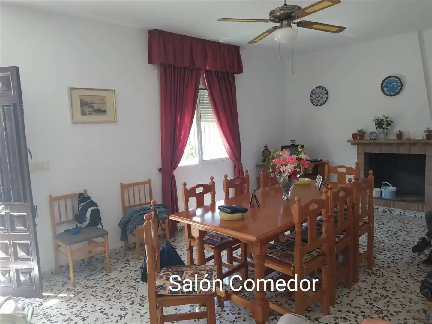 Esszimmer von Country house zum Verkauf in Alcaucín