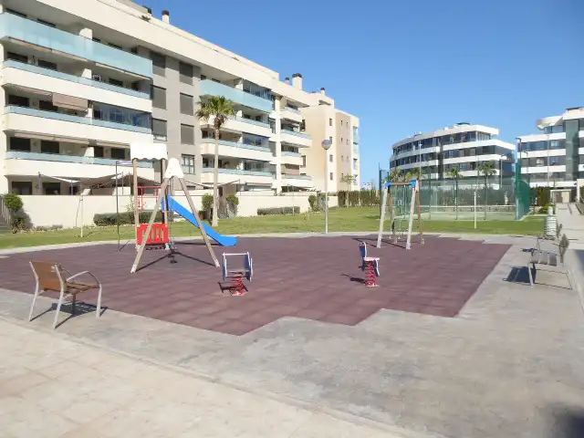 Parking of Flat for rent in Torremolinos  with Air Conditioner, Parquet flooring and Terrace