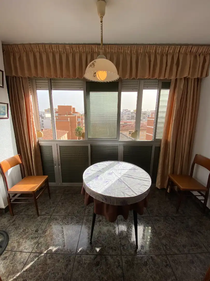 Schlafzimmer von Wohnung zur untervermieten in Málaga mit Terrasse, Möbliert und Ofen