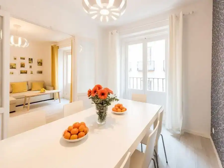 Dining room of Apartments for share in Castelldefels  with Parquet flooring, Storage room and Furnished