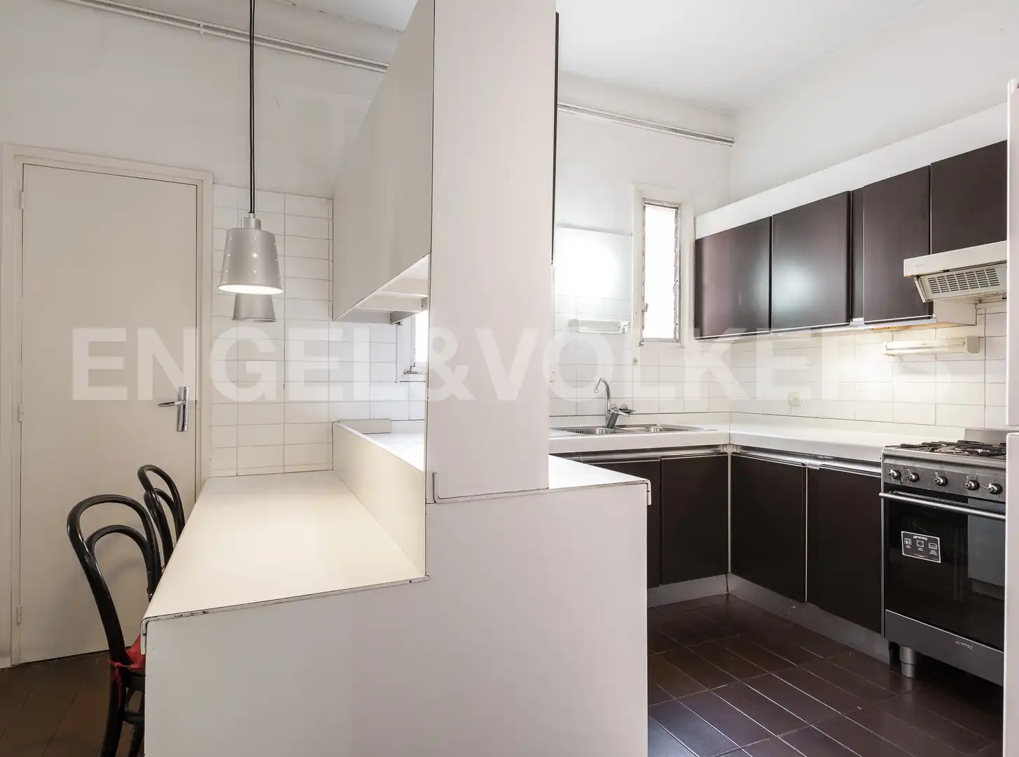 Kitchen of Flat for rent in Barcelona  with Air Conditioner, Heating and Parquet flooring