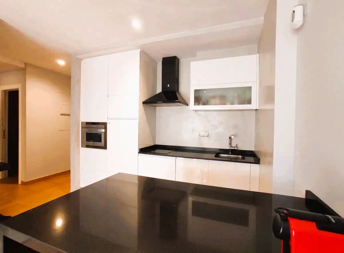Cocina de Apartamento en venta en Canet d'En Berenguer con Aire acondicionado, Amueblado y Piscina comunitaria