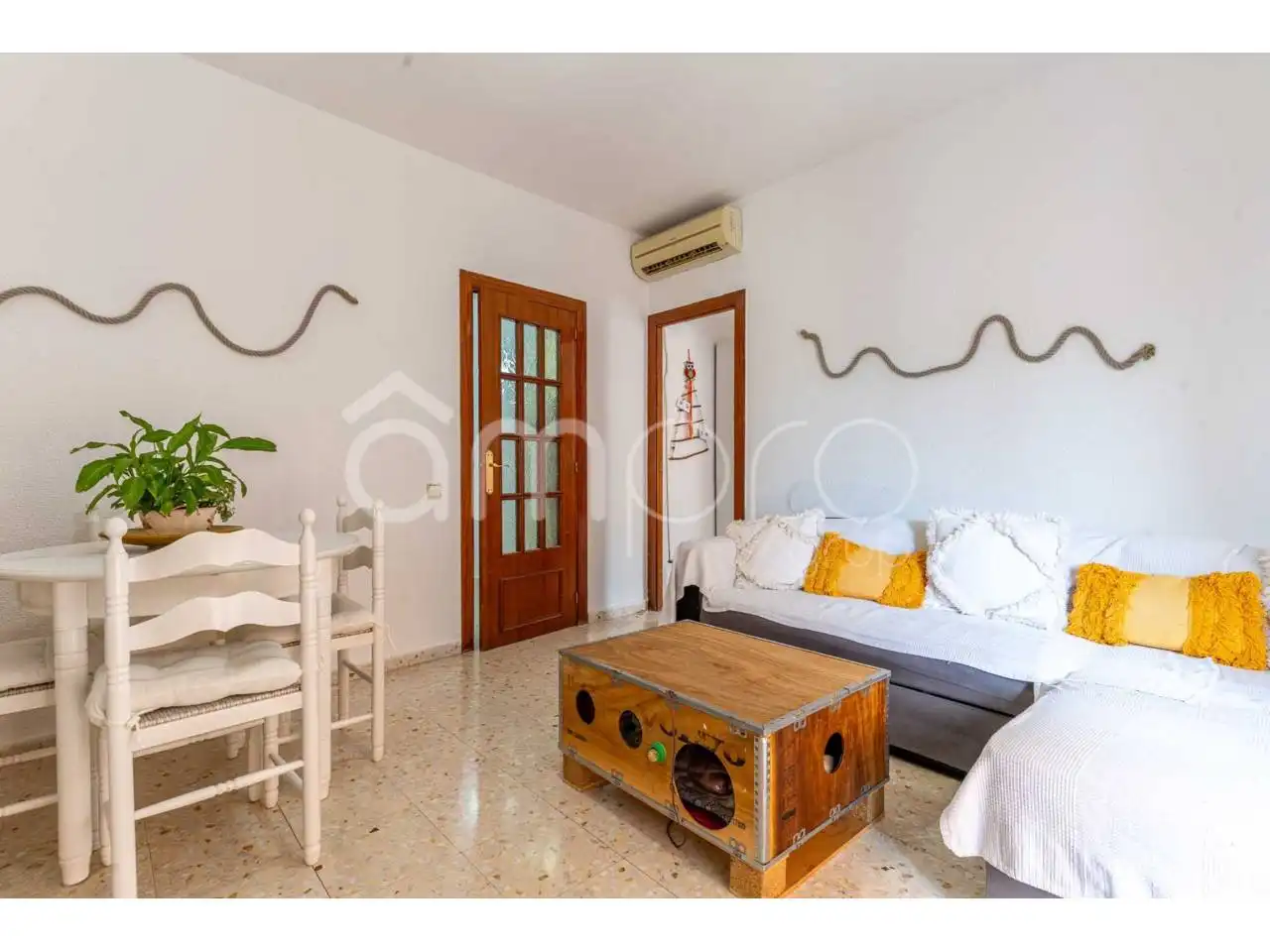Living room of Apartments for sale in Sant Pere de Ribes  with Air Conditioner, Balcony and Alarm