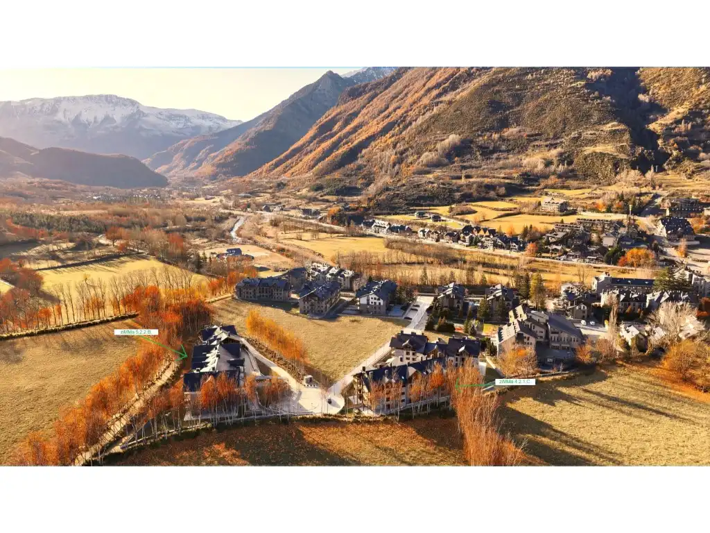 Vista exterior de Apartament en venda en Benasque