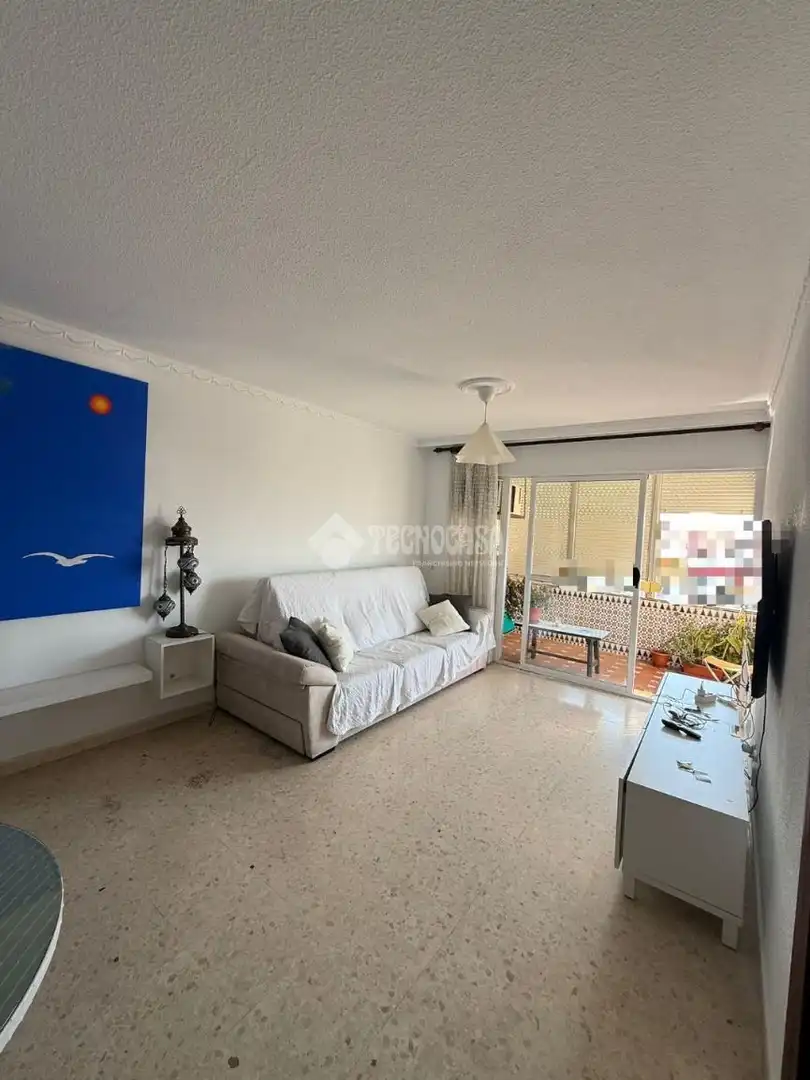 Sala de estar de Piso en venta en Sevilla con Terraza