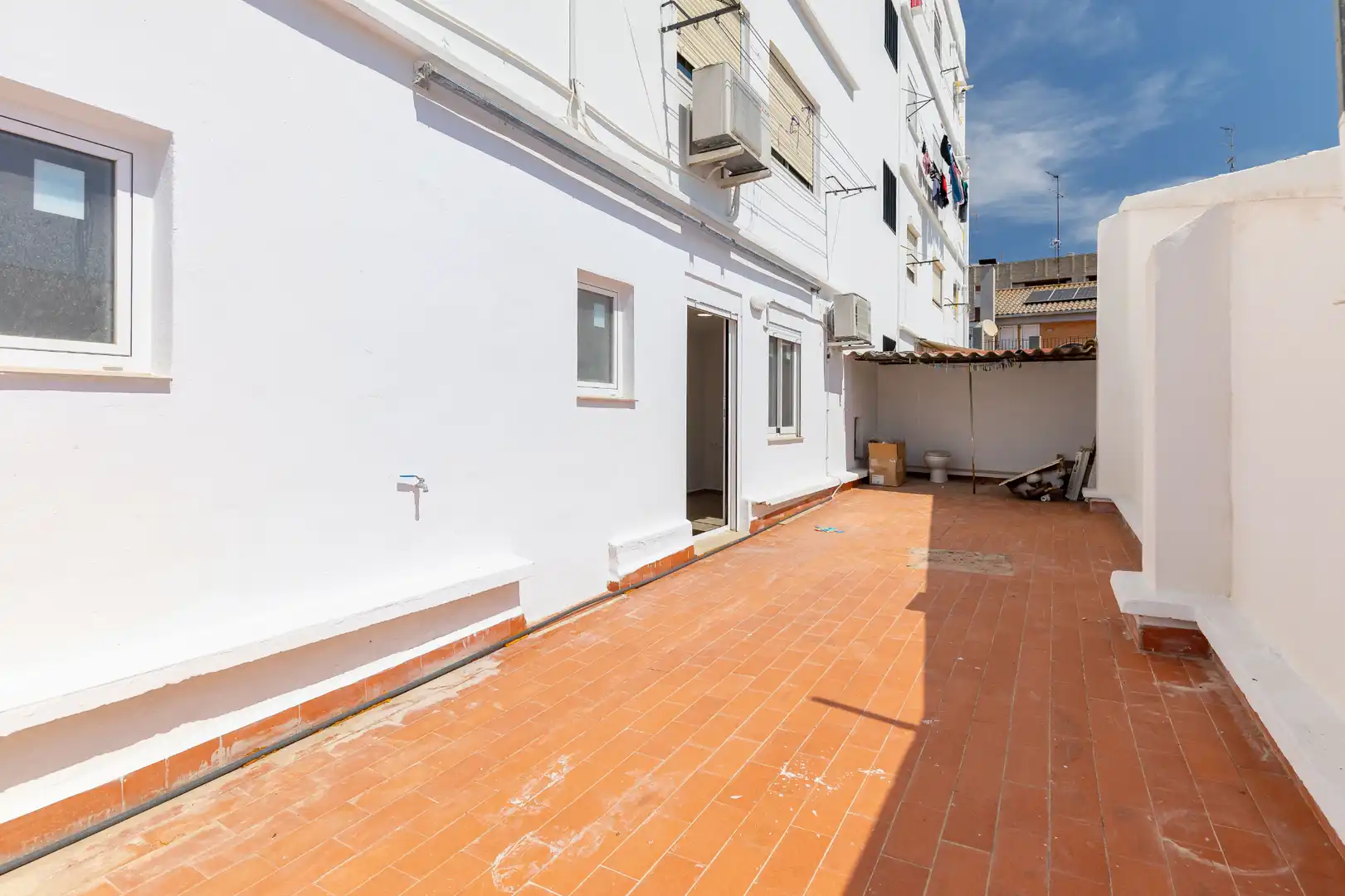 Terraza de Piso de alquiler en Meliana con Aire acondicionado, Terraza y Horno