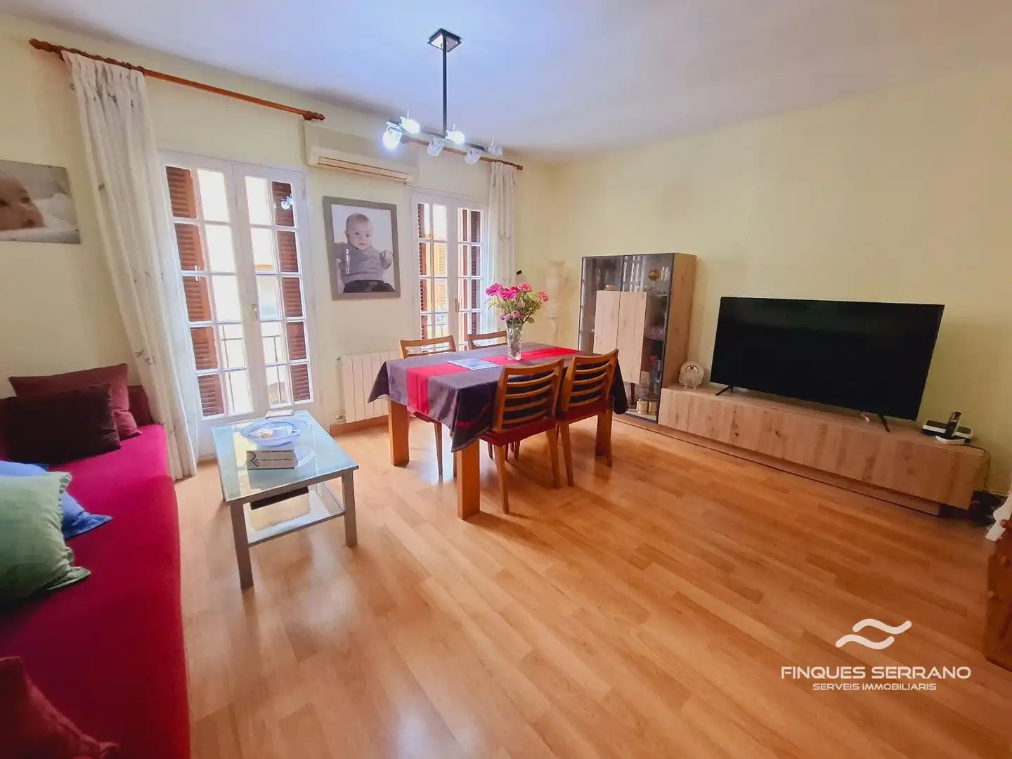 Living room of Flat for sale in Calafell  with Air Conditioner, Heating and Terrace