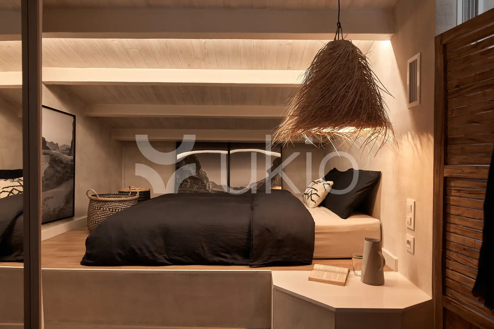 Bedroom of Apartments for rent in Barcelona  with Air Conditioner, Heating and Terrace