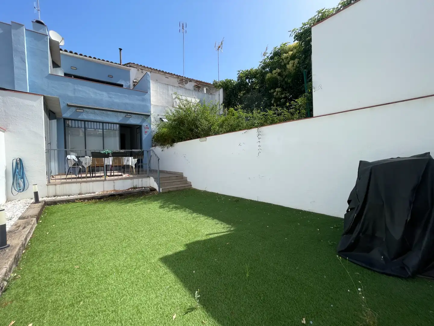 Garten von Erdgeschoss zum Verkauf in Granollers mit Klimaanlage, Heizung und Privatgarten