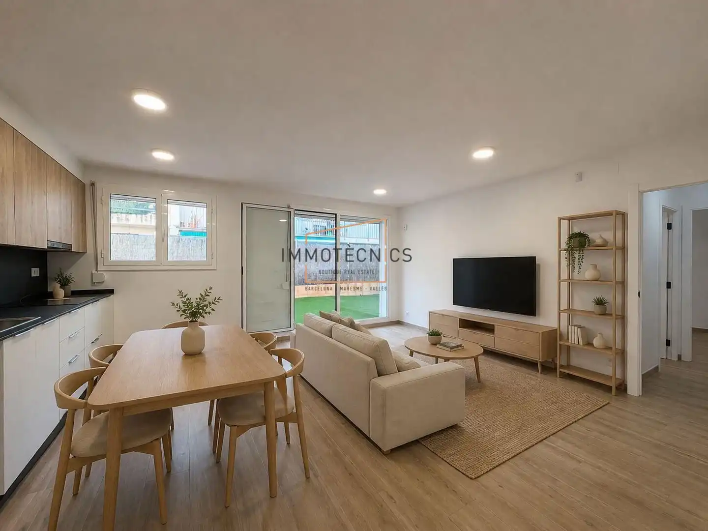Wohnzimmer von Erdgeschoss zum Verkauf in Sant Feliu de Codines mit Heizung