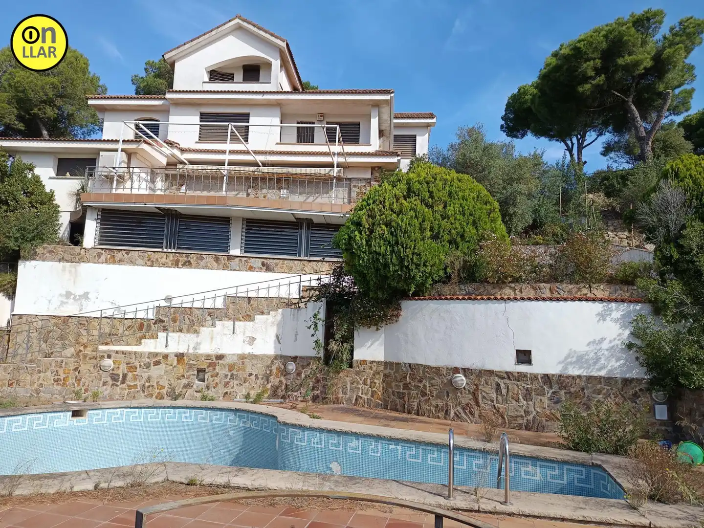 Schwimmbecken von Haus oder Chalet zum Verkauf in Sant Fost de Campsentelles mit Privatgarten, Terrasse und Abstellraum