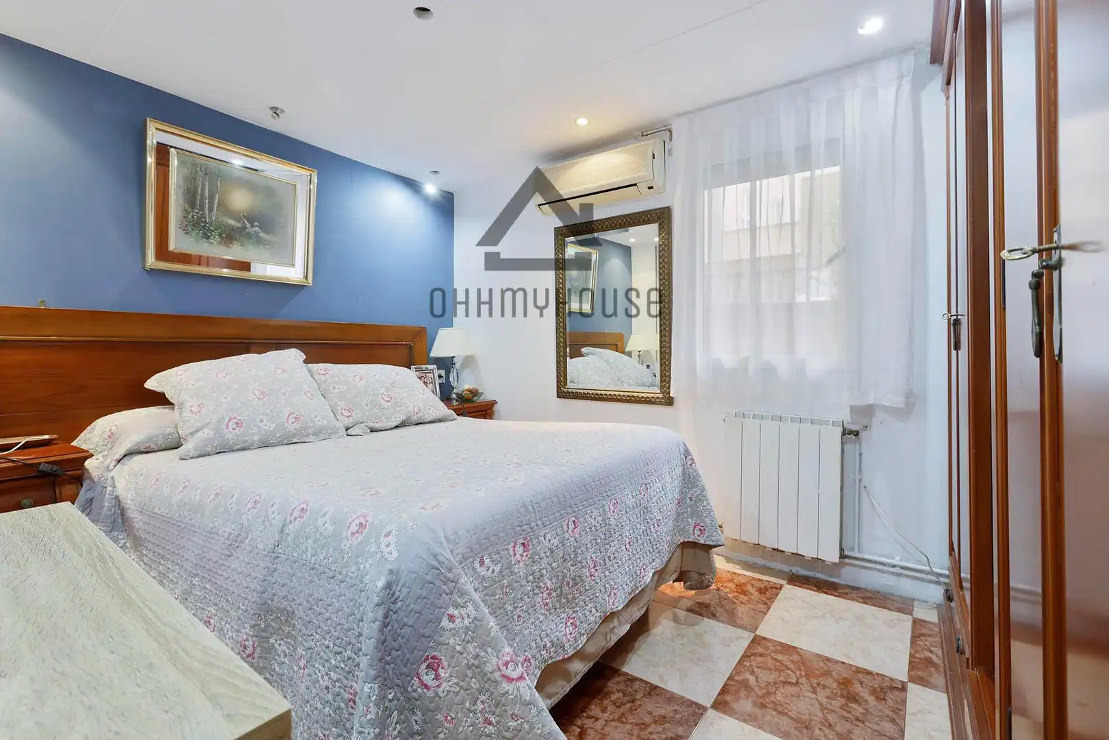 Bedroom of Ground floor for sale in Barcelona  with Air Conditioner, Heating and Terrace