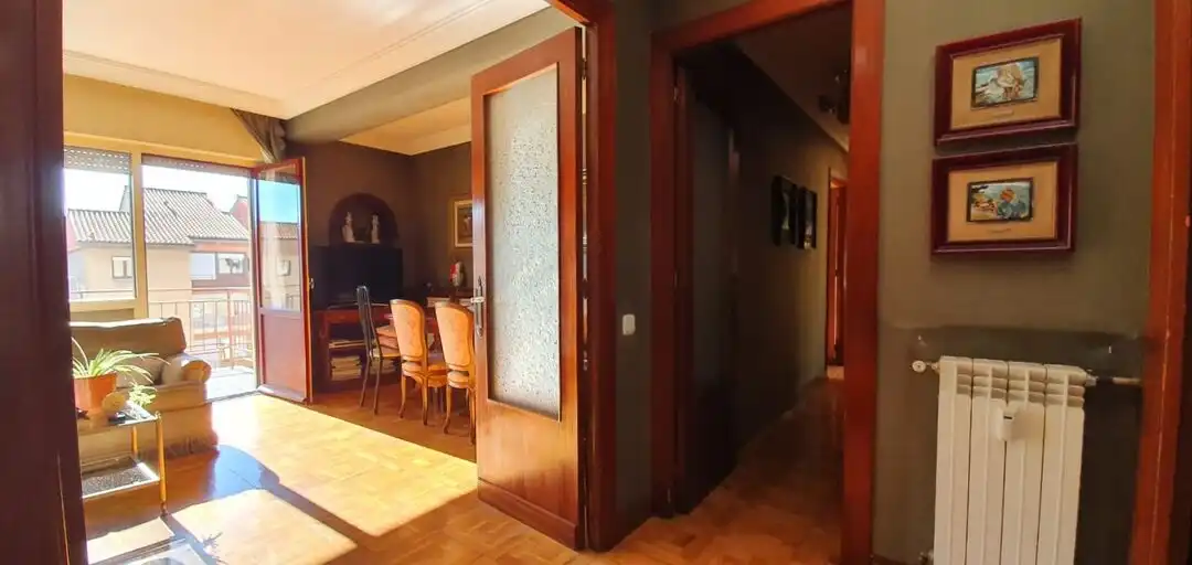 Esszimmer von Wohnung zum Verkauf in  Pamplona / Iruña mit Heizung, Terrasse und Abstellraum