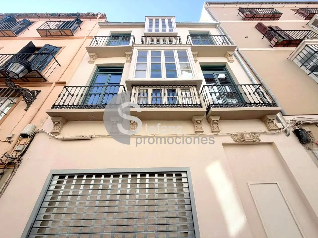 Vista exterior de Local de lloguer en Málaga Capital