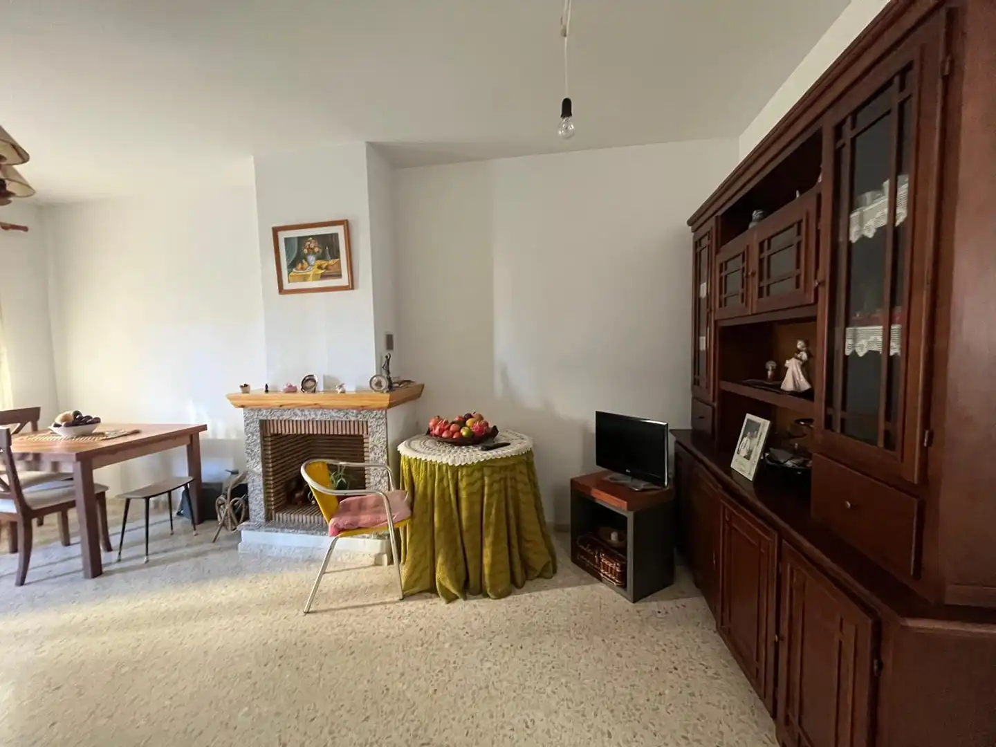 Sala d'estar de Casa adosada en venda en San Bartolomé de la Torre